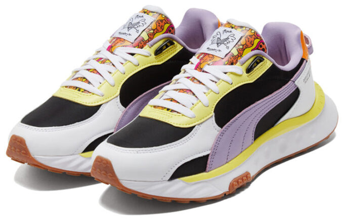 Romero Britto x Wild Rider „White Limelight Gum”