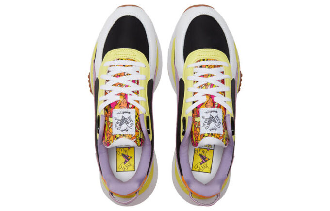 Romero Britto x Wild Rider „White Limelight Gum”