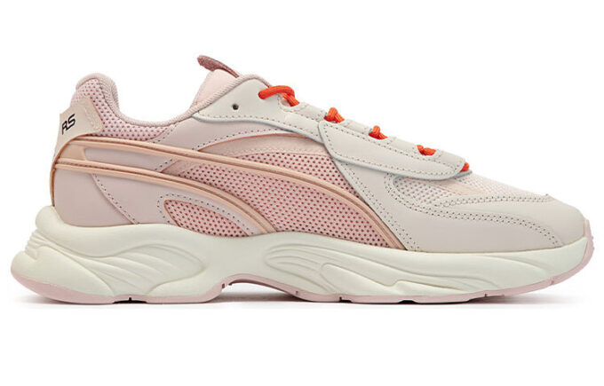 Rs-Connect Athleisure Casual Sports Shoe Unisex Beige Pink