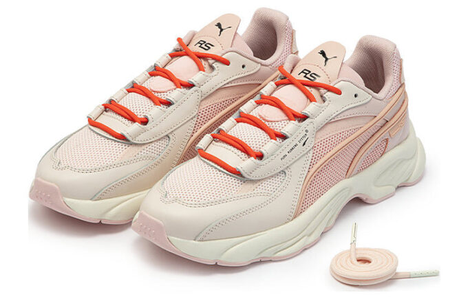 Rs-Connect Athleisure Casual Sports Shoe Unisex Beige Pink