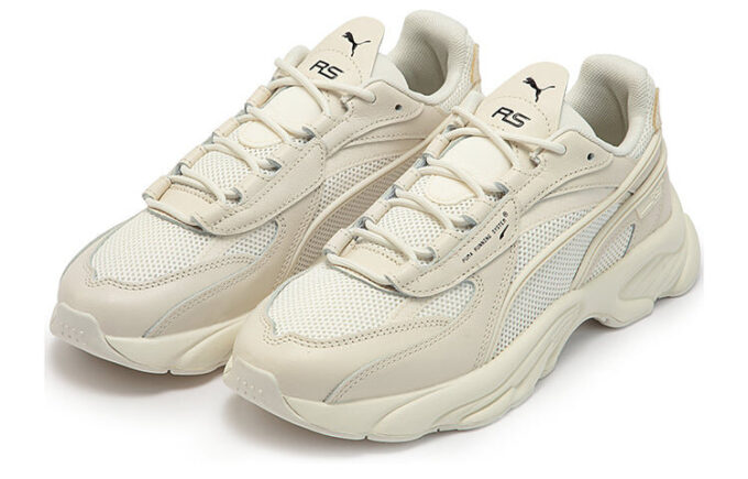 Rs-Connect Athleisure Casual Sports Shoe Unisex Kremowobiały