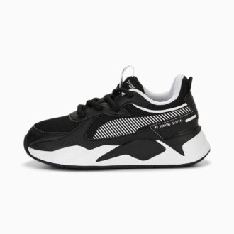 RS-X Czarno-białe trampki dla małych dzieci