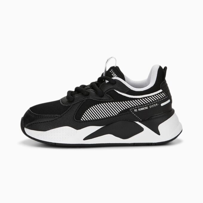 RS-X Czarno-białe trampki dla małych dzieci RS-X Czarno-białe trampki dla małych dzieci
