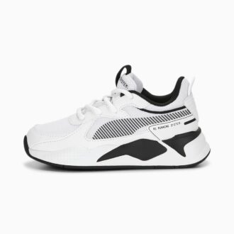 RS-X Czarno-białe trampki dla małych dzieci