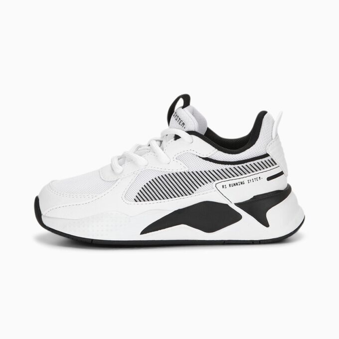 RS-X Czarno-białe trampki dla małych dzieci RS-X Czarno-białe trampki dla małych dzieci