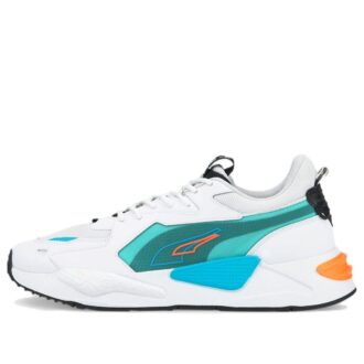 Rs-X Split Athleisure Casual Sports Shoe Unisex Biało-Niebiesko-Zielony „Biało-Niebieski”