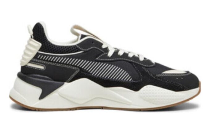 Rs-X Suede „Czarny alpejski śnieg”