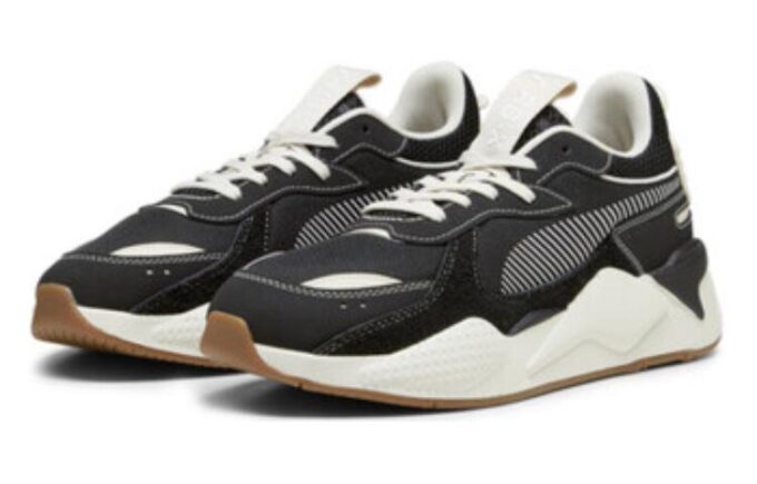 Rs-X Suede „Czarny alpejski śnieg”