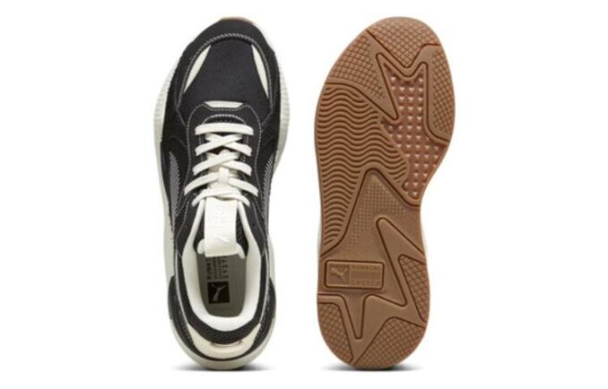 Rs-X Suede „Czarny alpejski śnieg”