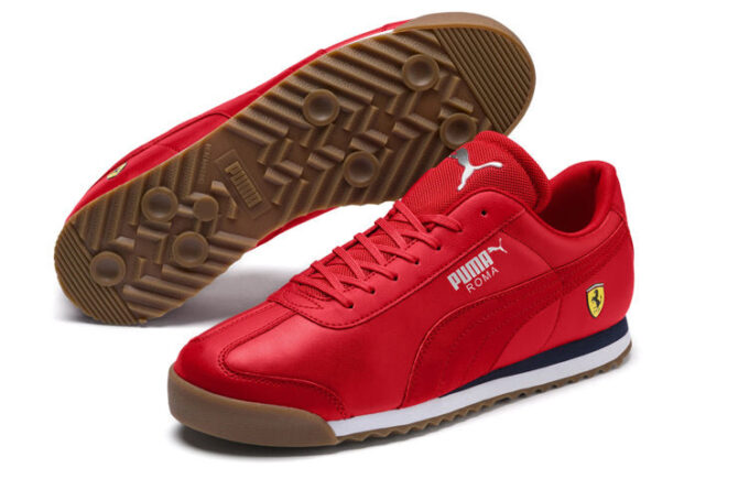 Scuderia Ferrari Roma Low Top Buty do biegania Czerwone