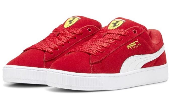 Scuderia Ferrari x Suede XL „Rosso Corsa White”