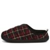 Scuff Flanel Slip-On „Black Red”