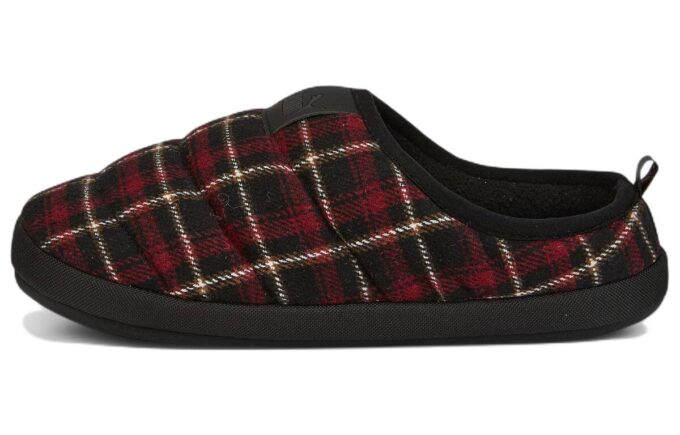 Scuff Flanel Slip-On „Black Red”