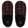 Scuff Flanel Slip-On „Black Red”