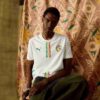 Senegal 2025 Męska replika koszulki piłkarskiej domowej Senegal 2025 Męska replika koszulki piłkarskiej domowej