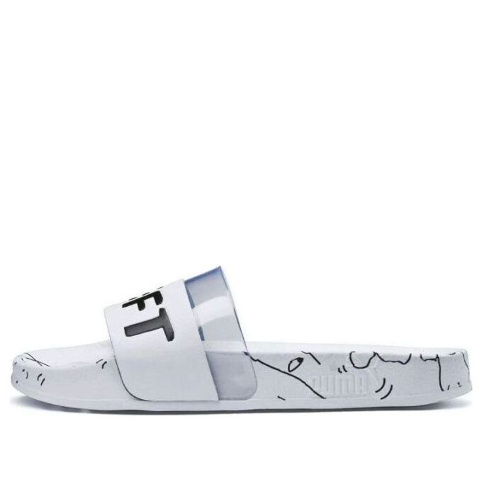 Shantell Martin x Leadcat Slide „Biało-czarne”