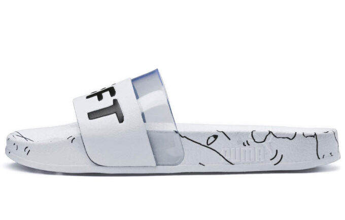 Shantell Martin x Leadcat Slide „Biało-czarne”