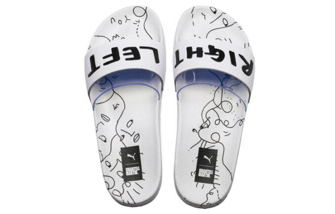 Shantell Martin x Leadcat Slide „Biało-czarne”