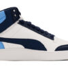 Shuffle Mid Mid Tops Casualowe buty do skateboardingu Unisex Niebiesko-białe