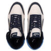 Shuffle Mid Mid Tops Casualowe buty do skateboardingu Unisex Niebiesko-białe