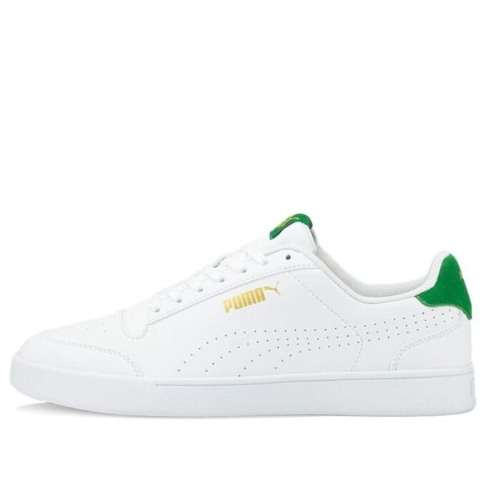 Shuffle Perf Casual Skate Shoes Unisex Biało-Zielone