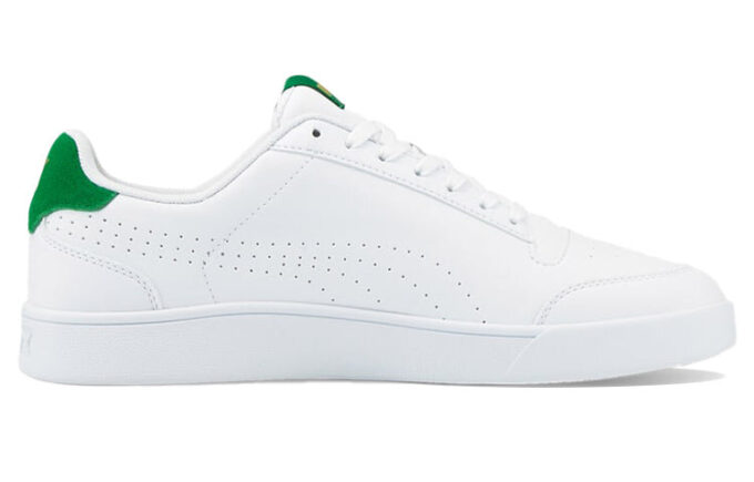 Shuffle Perf Casual Skate Shoes Unisex Biało-Zielone
