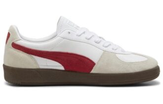 Skóra Palermo „White Club Red”