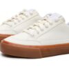 Skórzane trampki do skateboardingu Capris w kolorze białym