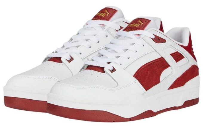 Slipstream Suede FS „Biała Intensywna Czerwień”