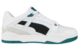 Slipstream Suede FS „Biało-czarno-zielony”