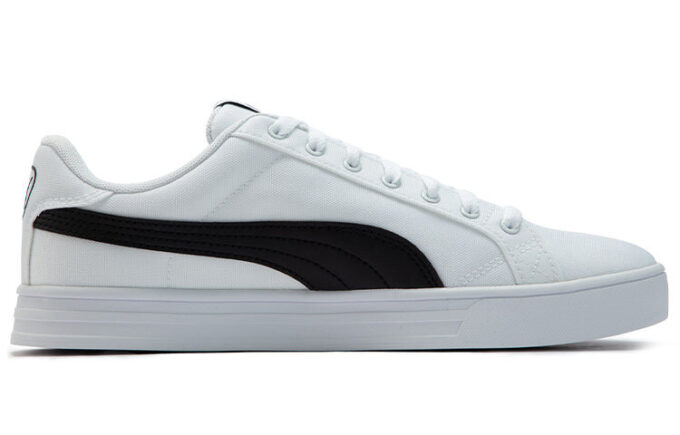 Smash Vulc Retro Casual Skateboarding Shoes Unisex Biało-czarne buty „Biało-czarne”