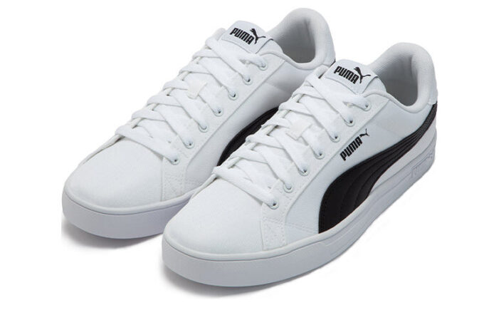 Smash Vulc Retro Casual Skateboarding Shoes Unisex Biało-czarne buty „Biało-czarne”