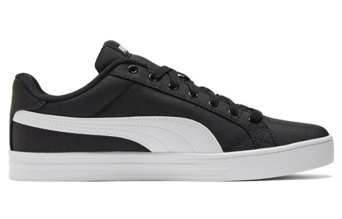 Smash Vulc Retro Casual Skateboarding Shoes Unisex Black