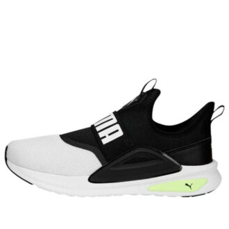 Softride Enzo Evo Slip-On „Czarno-biały szybki żółty”
