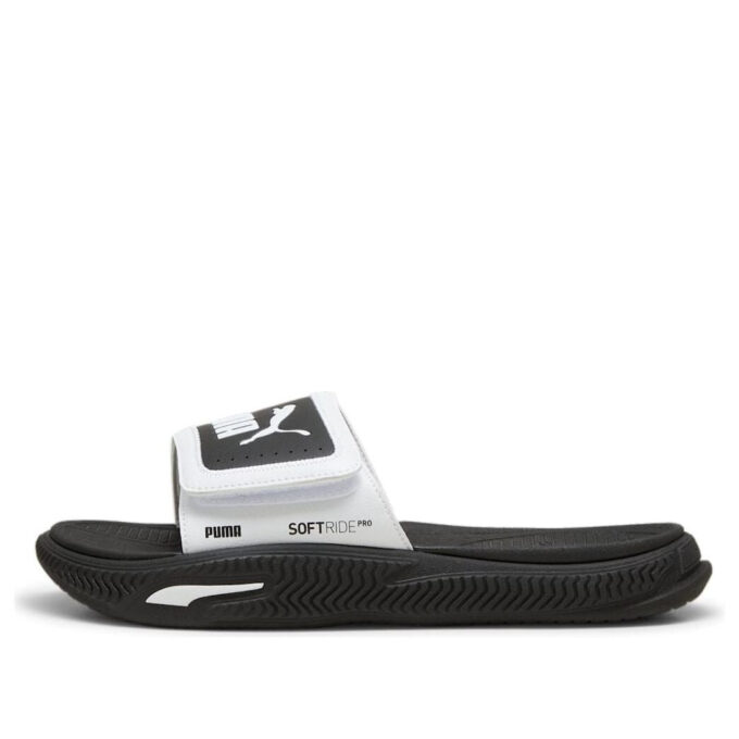Softride Pro 24 V Slides „Biało-czarne”