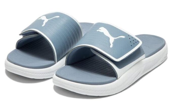 Softride Slide „Filtered Ash White”