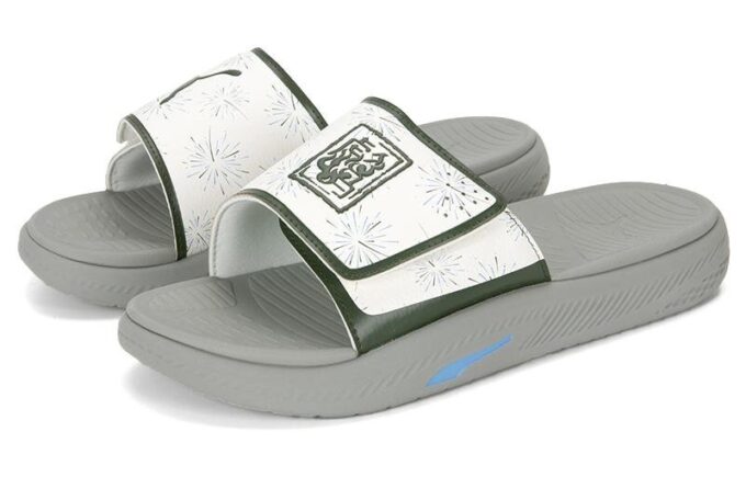 Softride Slide „Szaro-Biały”