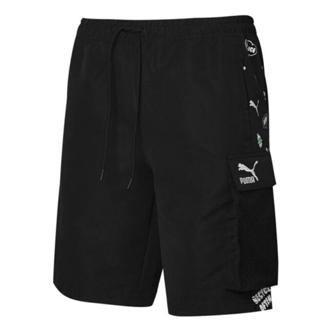Spodenki Awareness Cargo Woven Shorts „Black White”