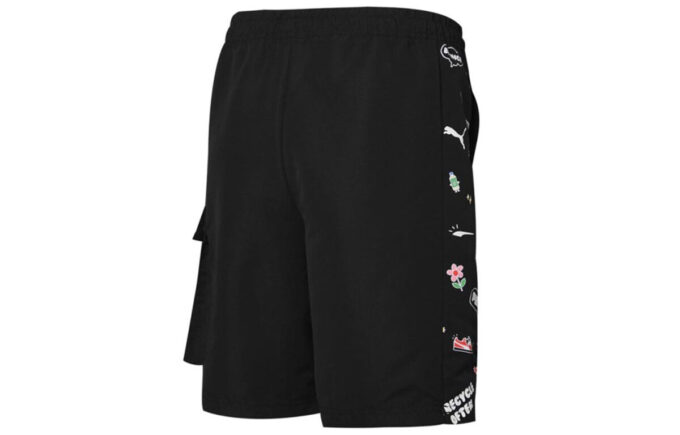 Spodenki Awareness Cargo Woven Shorts „Black White”