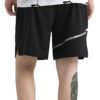 Spodenki do biegania Lite Woven 7″ w kolorze czarnym