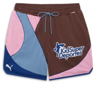 Spodenki Hoops x KidSuper „Kasztanowy brąz”