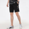 Spodenki sportowe Awareness Athleisure Casual, oddychające, ze ściągaczem, w kolorze czarnym