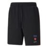 Spodenki sportowe do biegania z dzianiny Splicing Knit w kolorze czarnym