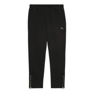 Spodnie bojówki PUMA x AMI w kolorze czarnym