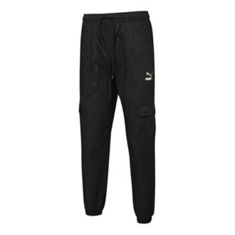 Spodnie cargo Logo Classics w kolorze czarnym