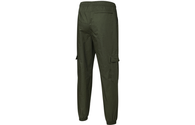 Spodnie cargo Logo Classics w kolorze zielonym