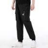 Spodnie cargo w stylu paisley „czarne”
