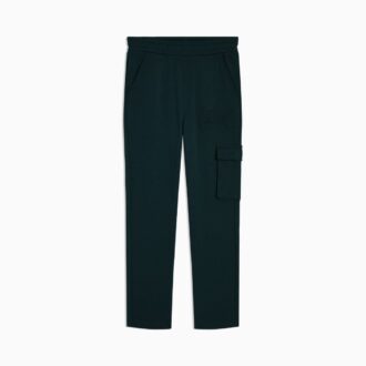 Spodnie dresowe Essentials Embossed Little Kids z polaru Cargo