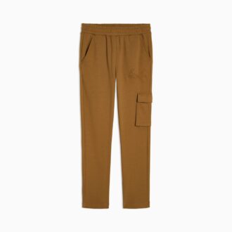 Spodnie dresowe Essentials Embossed Little Kids z polaru Cargo