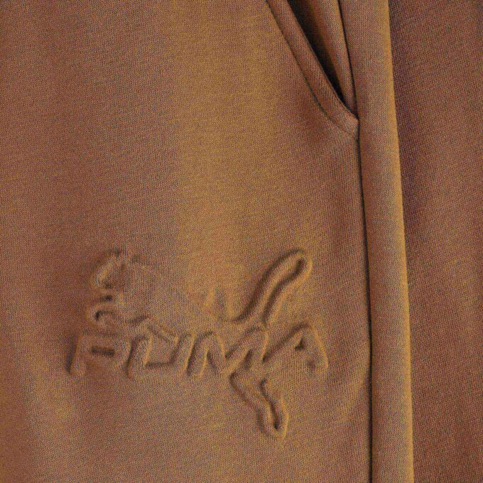Spodnie dresowe Essentials Embossed Little Kids z polaru Cargo